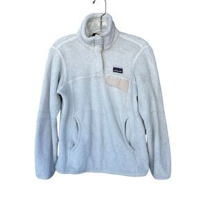 Patagonia Women's Re-Tool Snap-T Pullover Sweater - Size XS - White